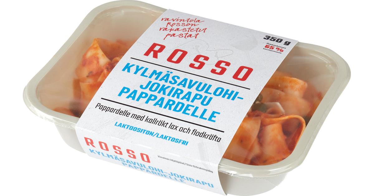 Rosso kylmäsavulohi-jokirapu-pappardelle ateria 350 g | S-kaupat ruoan  verkkokauppa