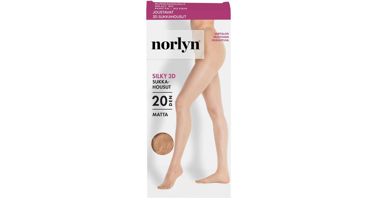 Norlyn naisten sukkahousut Silky 3D 20den | S-kaupat ruoan verkkokauppa