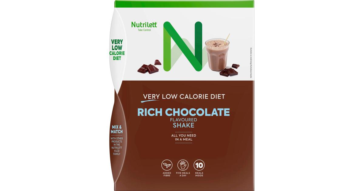 Nutrilett VLCD Rich Chocolate Flavoured Shake suklaanmakuinen pirtelö  10x35g | S-kaupat ruoan verkkokauppa