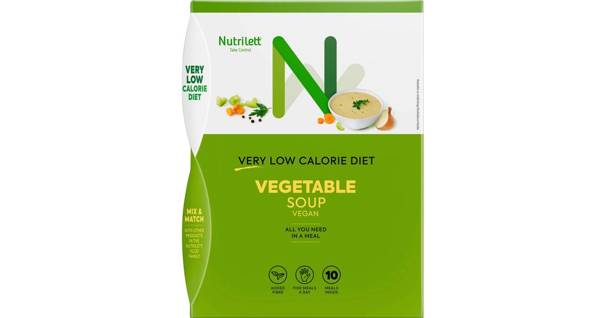 Nutrilett VLCD vegan vegetable soup kasviskeitto 10x35g | Eprisma - prisma