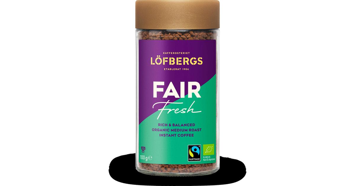 Löfbergs Fair Fresh Instant pikakahvi 100 g Reilukauppa Luomu | S-kaupat  ruoan verkkokauppa