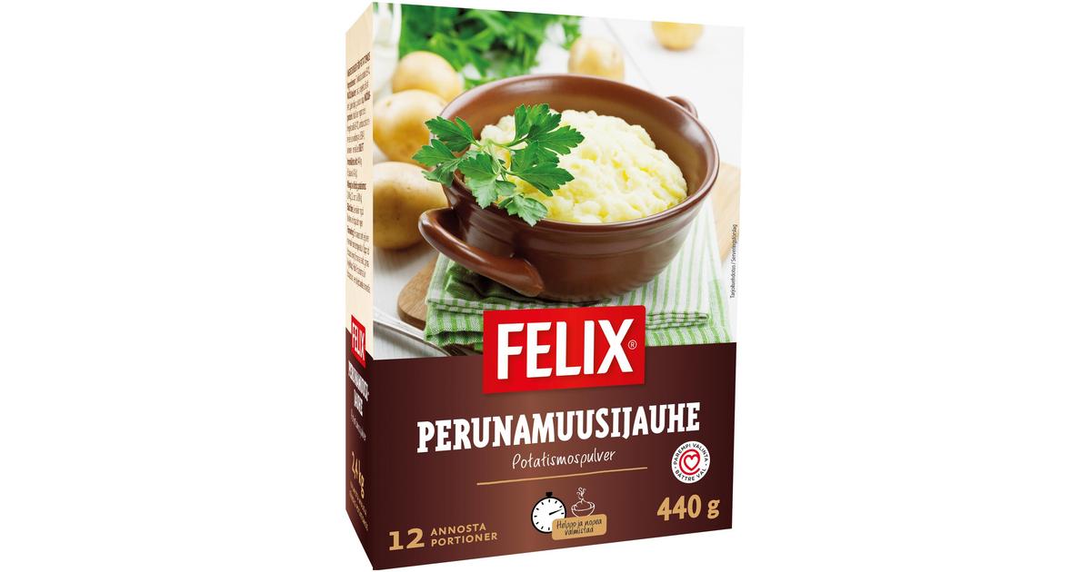 Felix perunamuusi 12 annosta 440g | S-kaupat ruoan verkkokauppa