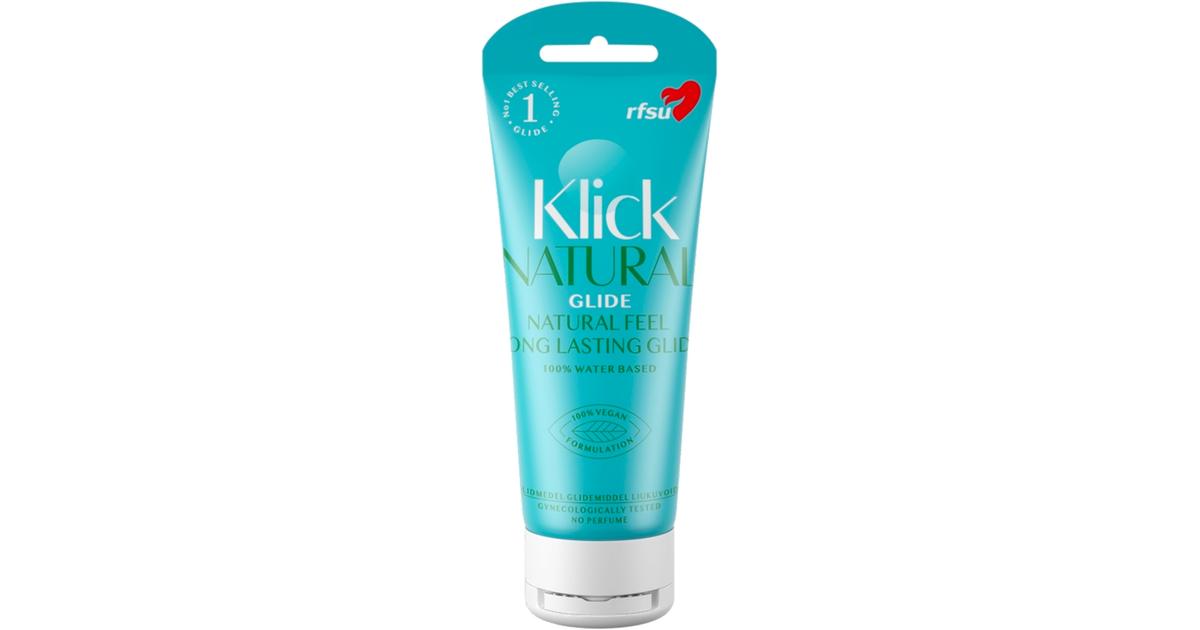 RFSU Klick Natural Glide liukuvoide 100ml | S-kaupat ruoan verkkokauppa