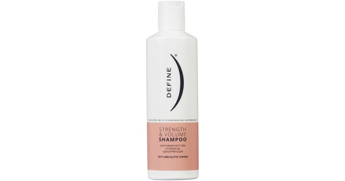 Define Strength & Volume shampoo tuuheuttava ja vahvistava shampoo  hennoille hiuksille 250ml | S-kaupat ruoan verkkokauppa