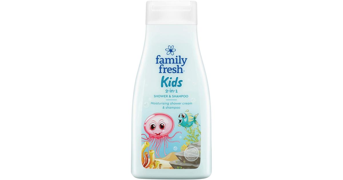 Family Fresh Kids 2-in-1 shower & shampoo shampoo- ja suihkusaippua 500ml |  S-kaupat ruoan verkkokauppa