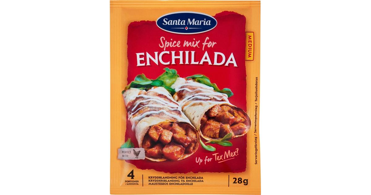 Santa Maria Enchilada Spice Mix Mausteseos Kanalle28 G S Kaupat Ruoan