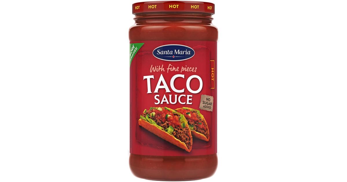 Santa Maria 320g Taco Sauce Hot Skaupat ruoan verkkokauppa