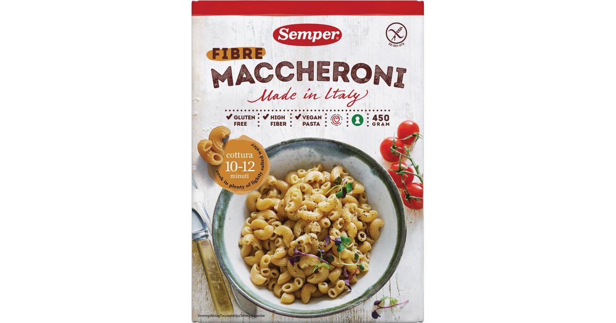 Semper Gluteeniton Kuitupitoinen Makaroni pasta 450g | S-kaupat ruoan  verkkokauppa