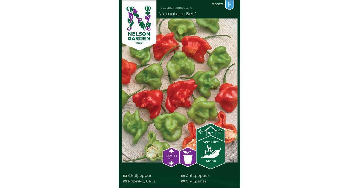 Nelson Garden Siemen Paprika, Chili-, Jamaican Bell | S-kaupat ruoan  verkkokauppa