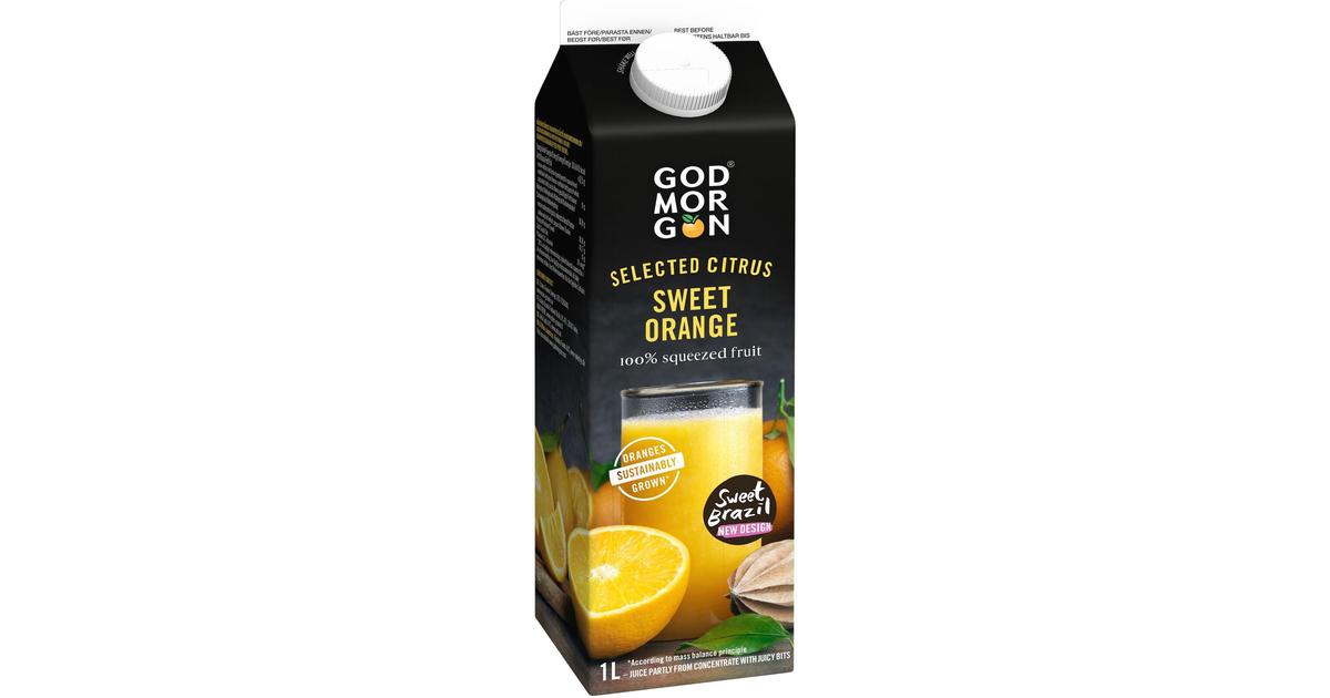 God Morgon Selected Citrus Sweet appelsiinitäysmehu 1L | S-kaupat ruoan  verkkokauppa