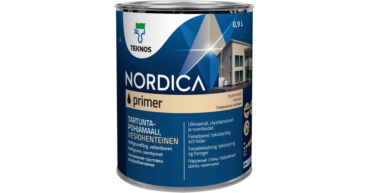 Teknos Nordica primer pohjamaali 0,9l PM1 | S-kaupat ruoan verkkokauppa