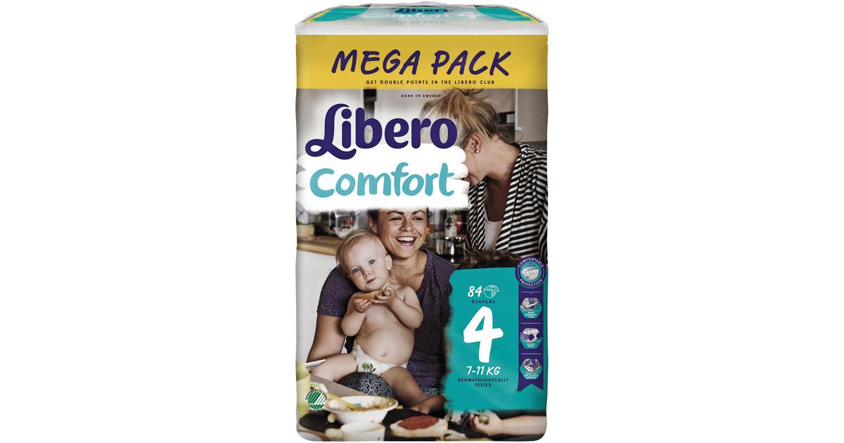 Libero Comfort teippivaippa 7-11kg, koko 4, 84kpl | S-kaupat ruoan  verkkokauppa