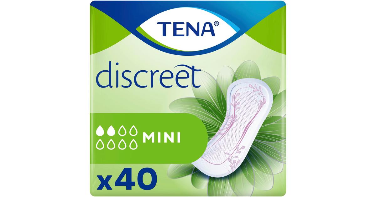 TENA lady inkontinenssisuoja Discreet Mini 40 kpl | S-kaupat ruoan  verkkokauppa