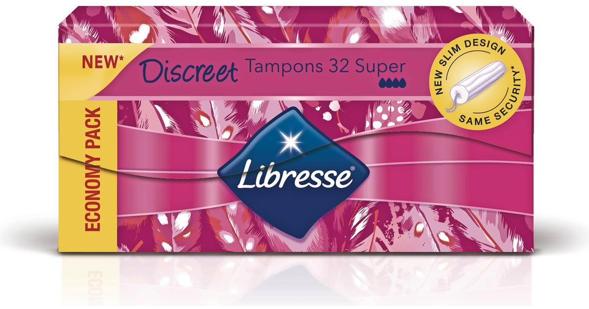 LIBRESSE tamponi Discreet Super 32 kpl | S-kaupat ruoan verkkokauppa