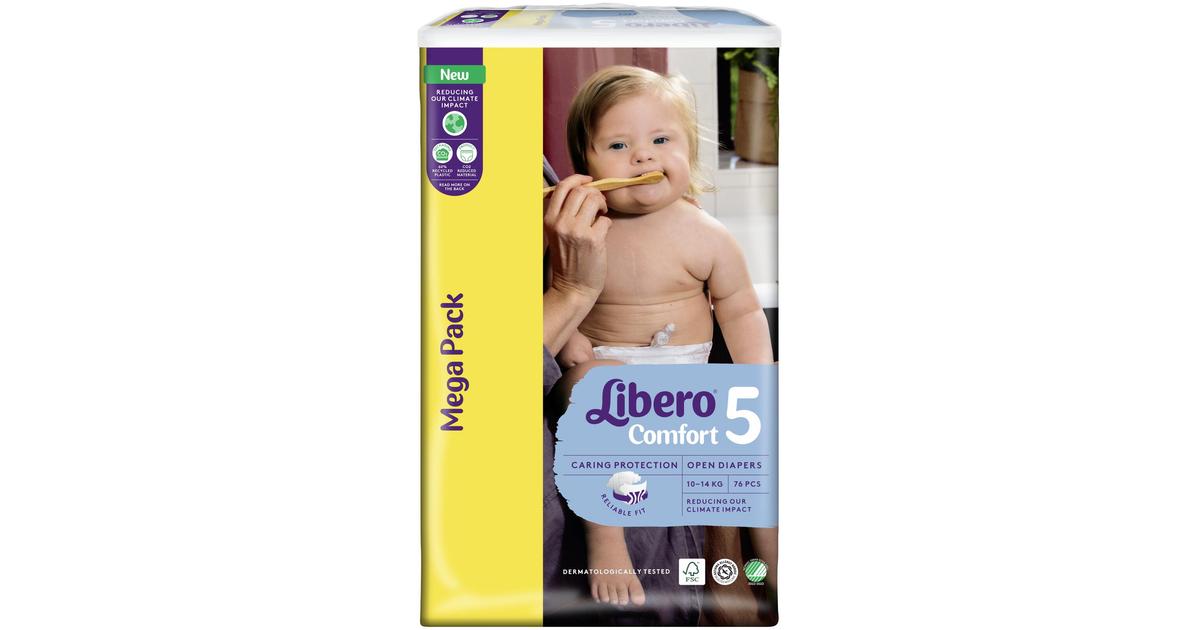 LIBERO Comfort teippivaippa koko 5, 76 kpl, 10-14 kg | S-kaupat ruoan  verkkokauppa