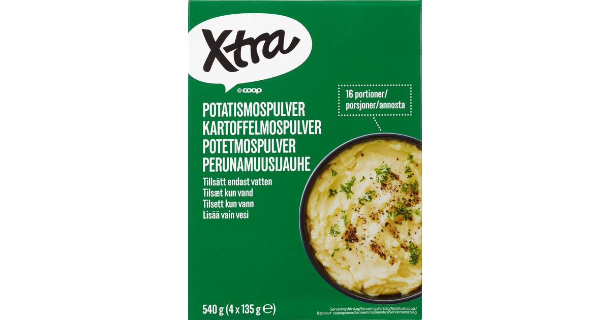 Xtra perunamuusijauhe 4x135 g | S-kaupat ruoan verkkokauppa