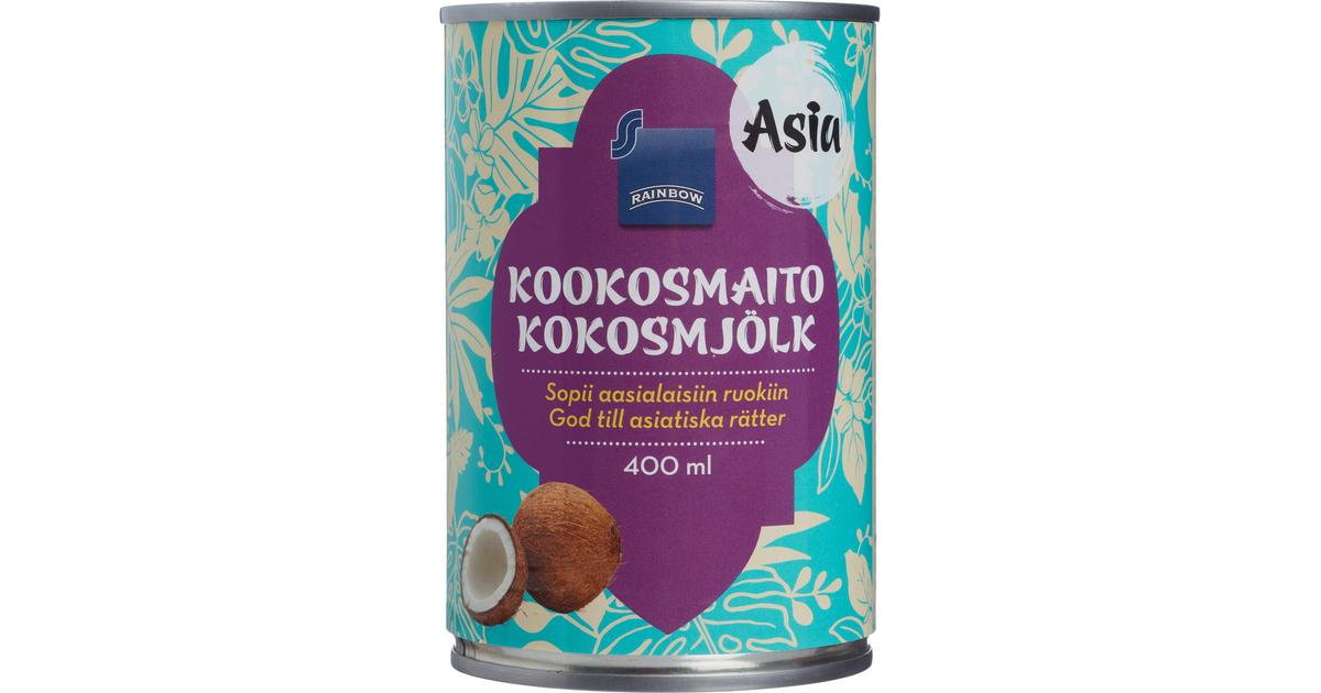 Rainbow kookosmaito 400 ml | S-kaupat ruoan verkkokauppa