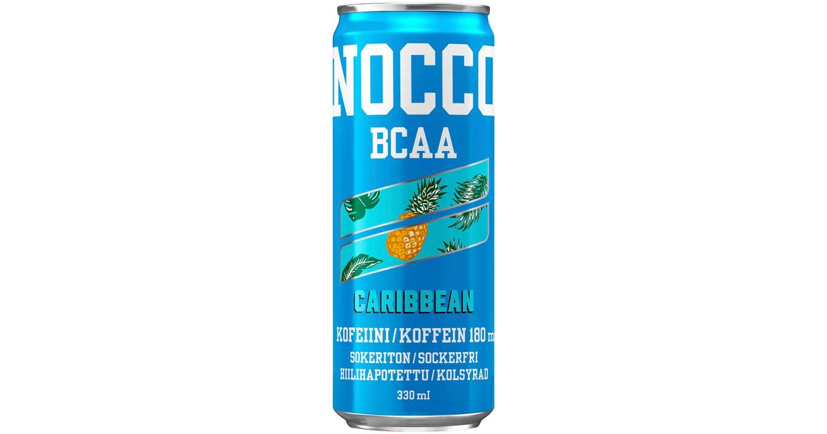 330ml NOCCO BCAA Caribbean energiajuoma | S-kaupat ruoan verkkokauppa