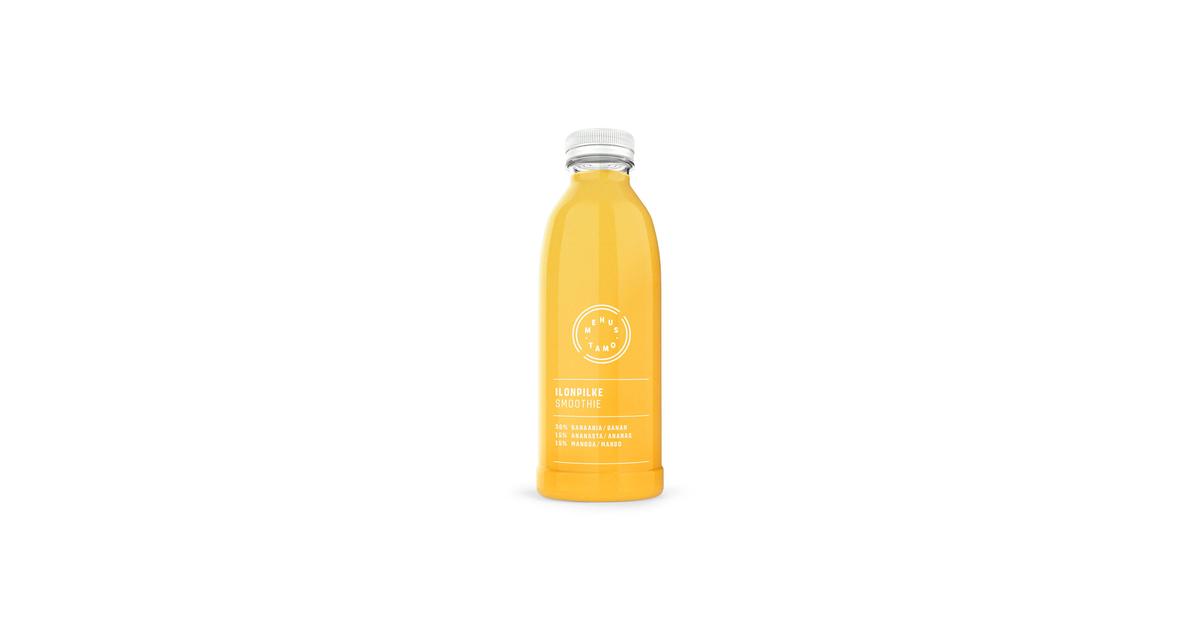 Mehustamo ilonpilke banaani-ananas-mango smoothie 750ml | S-kaupat ruoan  verkkokauppa