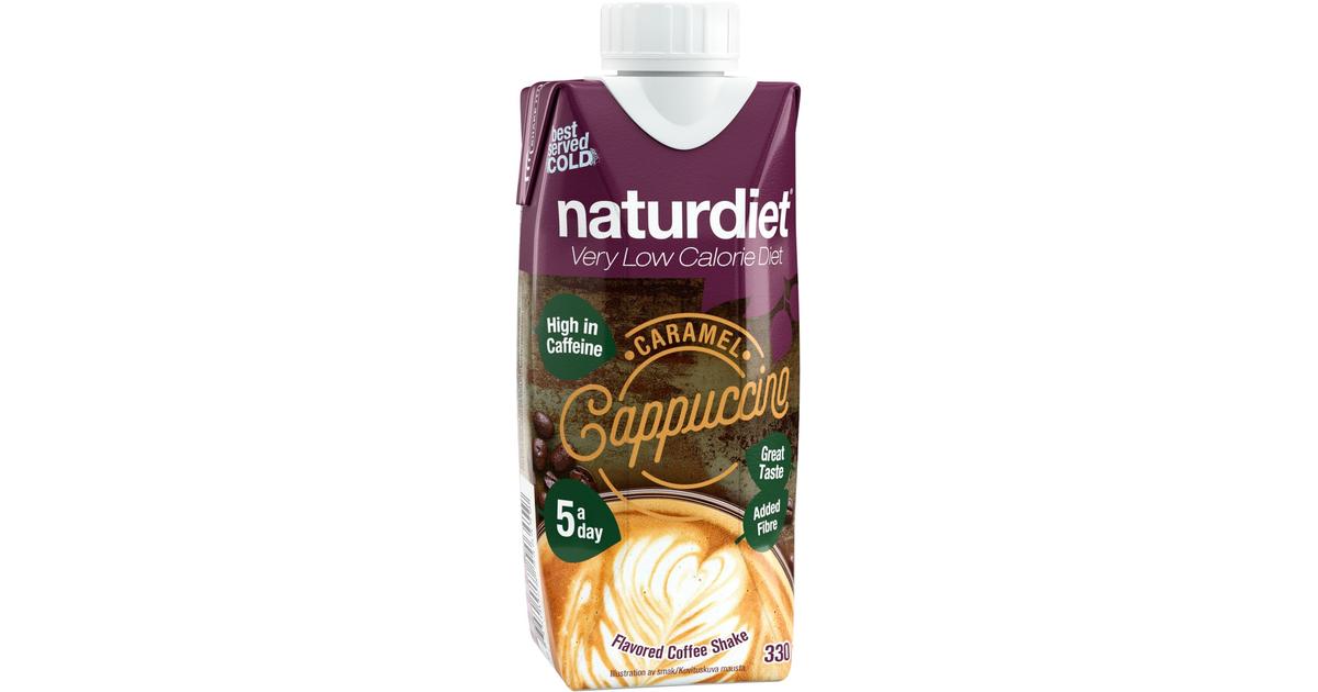 Naturdiet VLCD caramel cappuccino proteiinikahvi 330ml | S-kaupat ruoan  verkkokauppa