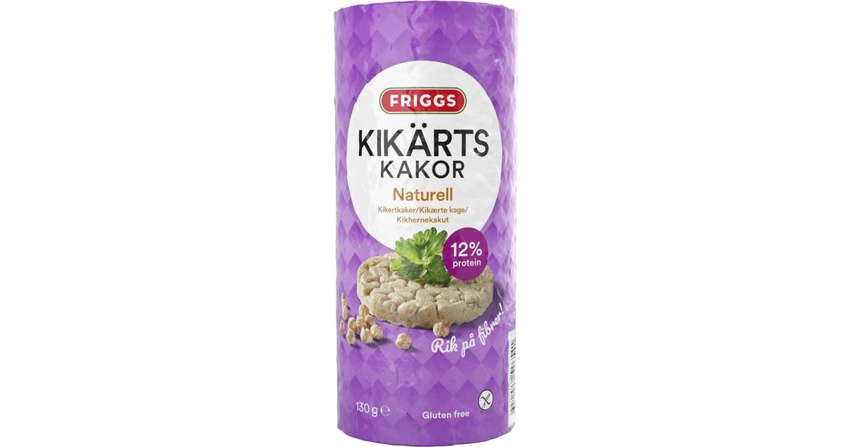 Friggs Gluteeniton kikhernekakku Naturell 130g | S-kaupat ruoan verkkokauppa