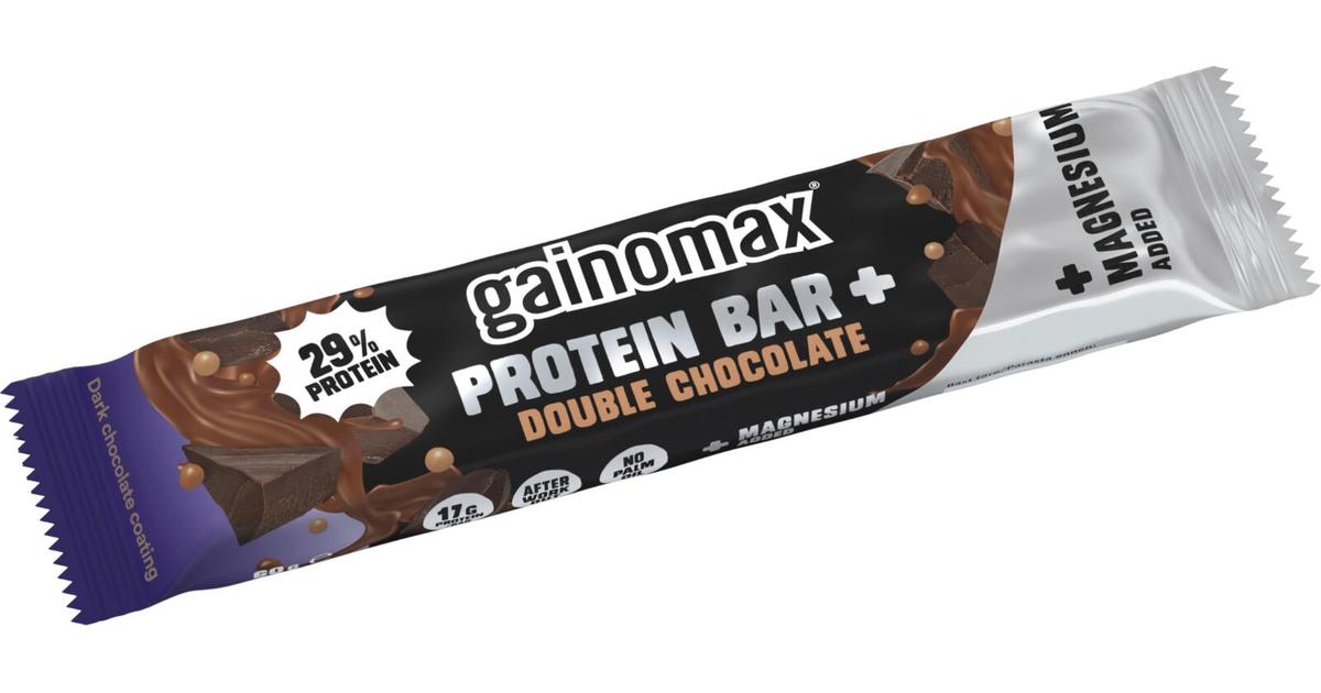 Gainomax Protein Bar Double Choco & Magnesium Proteiinipatukka 60g S