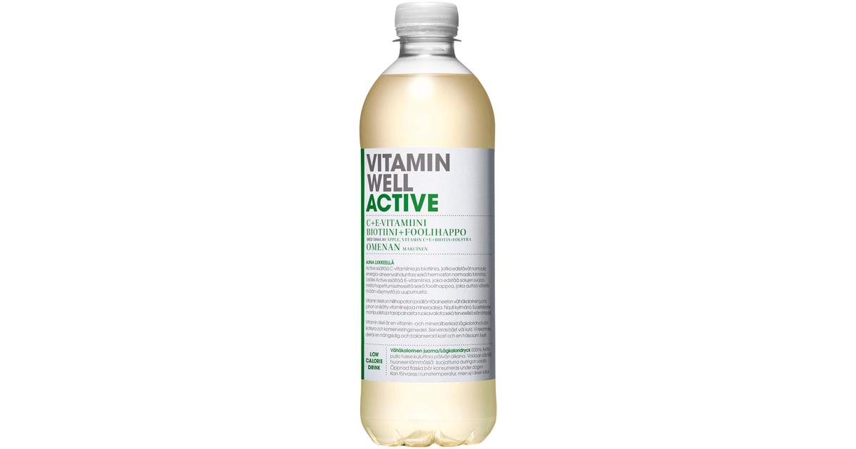 500ml Vitamin Well Active hyvinvointijuoma | Eprisma - prisma