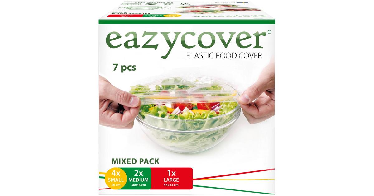 Eazycover™ Mix 7p (4S+2M+1L) - Kelmuhuppu - Pitää ruoan tuoreena pidempään  | S-kaupat ruoan verkkokauppa