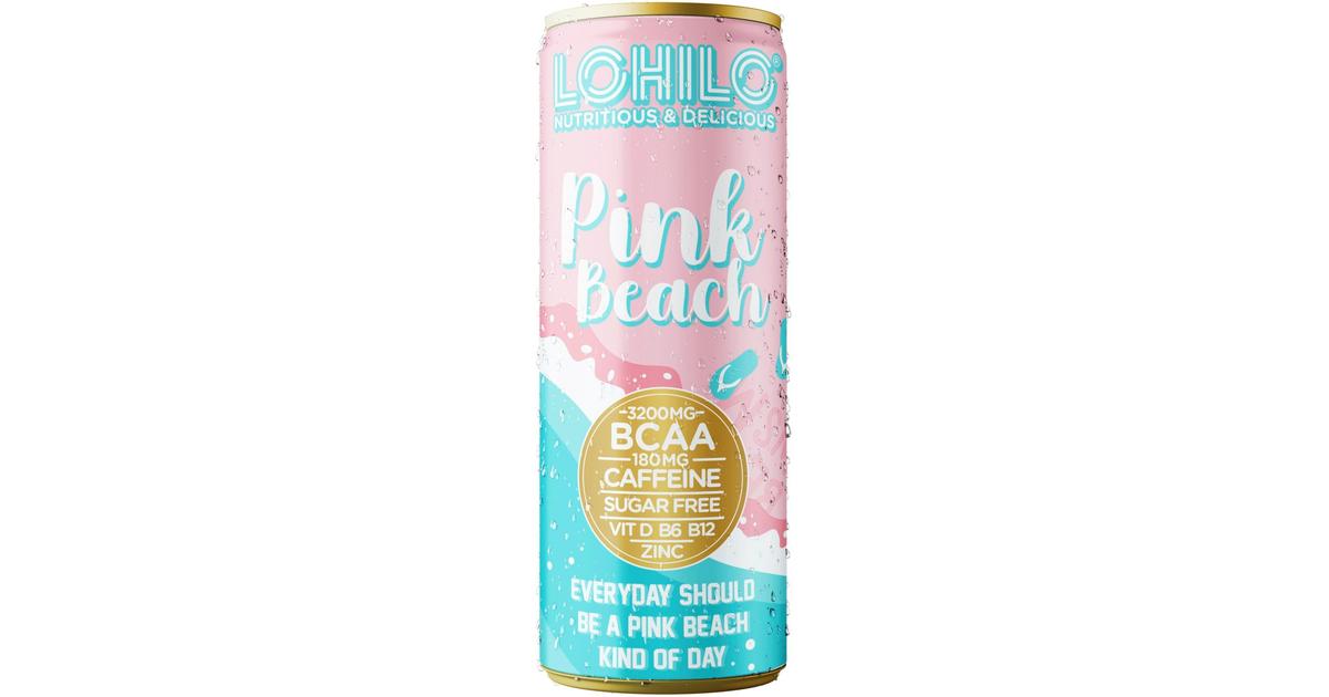 Lohilo Pink Beach Verigreipin makuinen BCAA-aminohappoja sisältävä  sokeriton hiilihapotettu energiajuoma 330ml | S-kaupat ruoan verkkokauppa