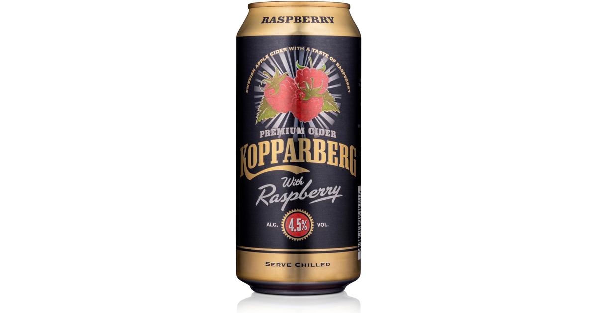 Premium Cider Kopparberg with Raspberry 4,5, Vadelman makuinen