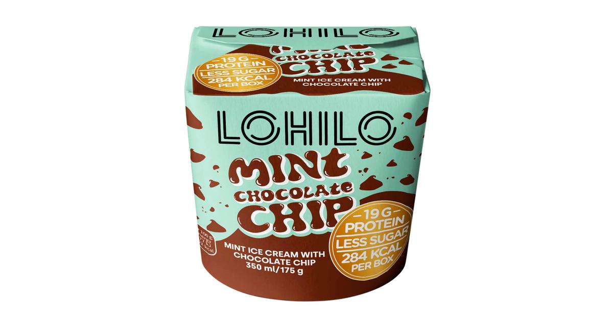 LOHILO Mint Chocolate Chip proteiinijäätelö 350ml | Eprisma - prisma