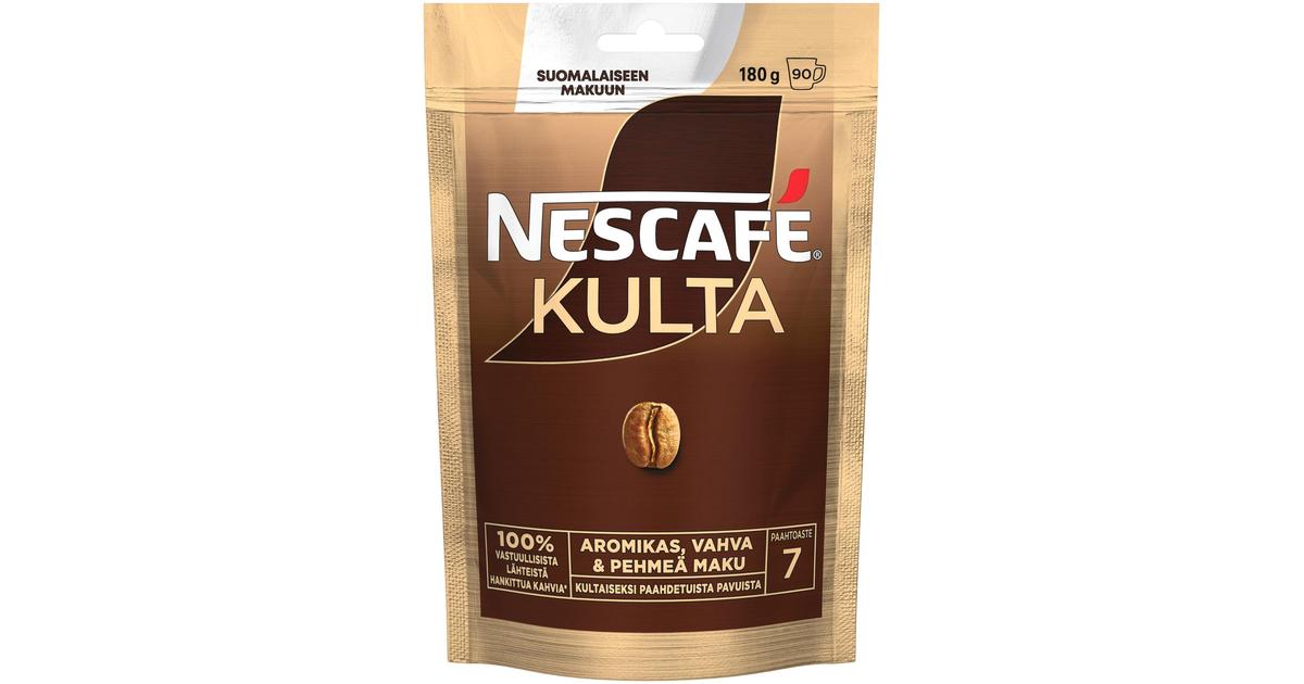 Nescafé Kulta 180g pikakahvi täyttöpussi | S-kaupat ruoan verkkokauppa