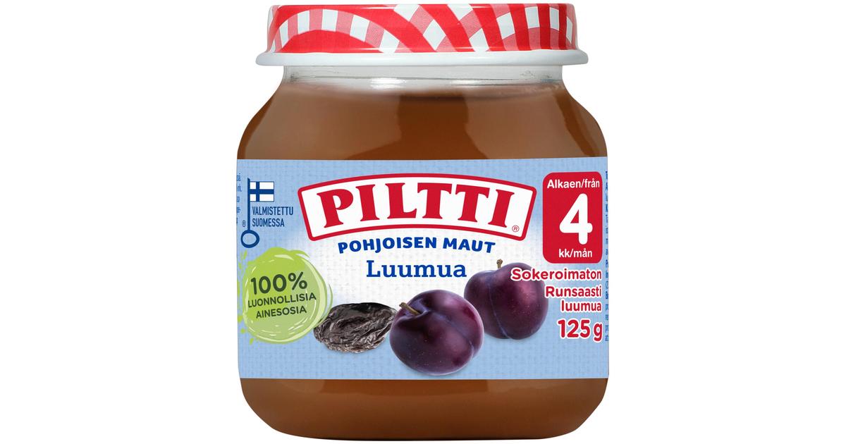 Piltti 125g Pohjoisen maut Luumua 4kk | S-kaupat ruoan verkkokauppa