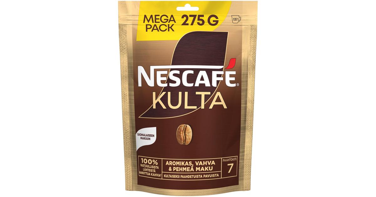 Nescafé Kulta 275g pikakahvi pussi | S-kaupat ruoan verkkokauppa