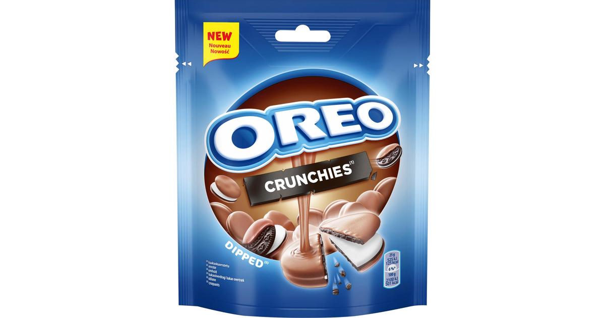 Oreo Crunchies Dipped täytekeksi 110g | Eprisma - prisma
