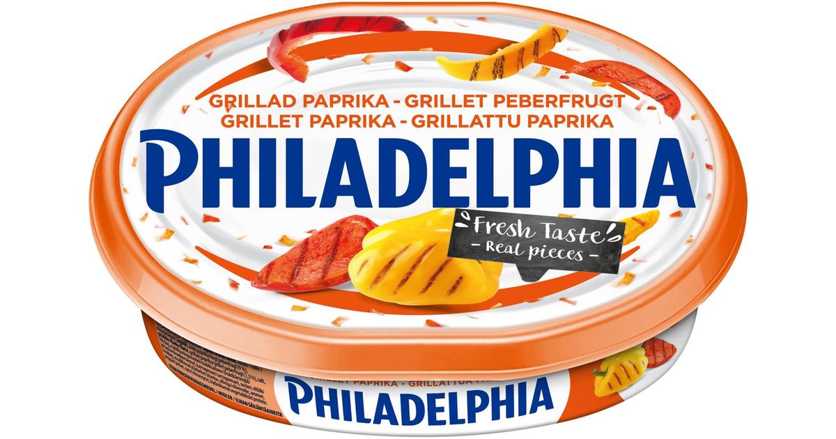 Philadelphia Grillattu Paprika tuorejuusto 175g Skaupat ruoan