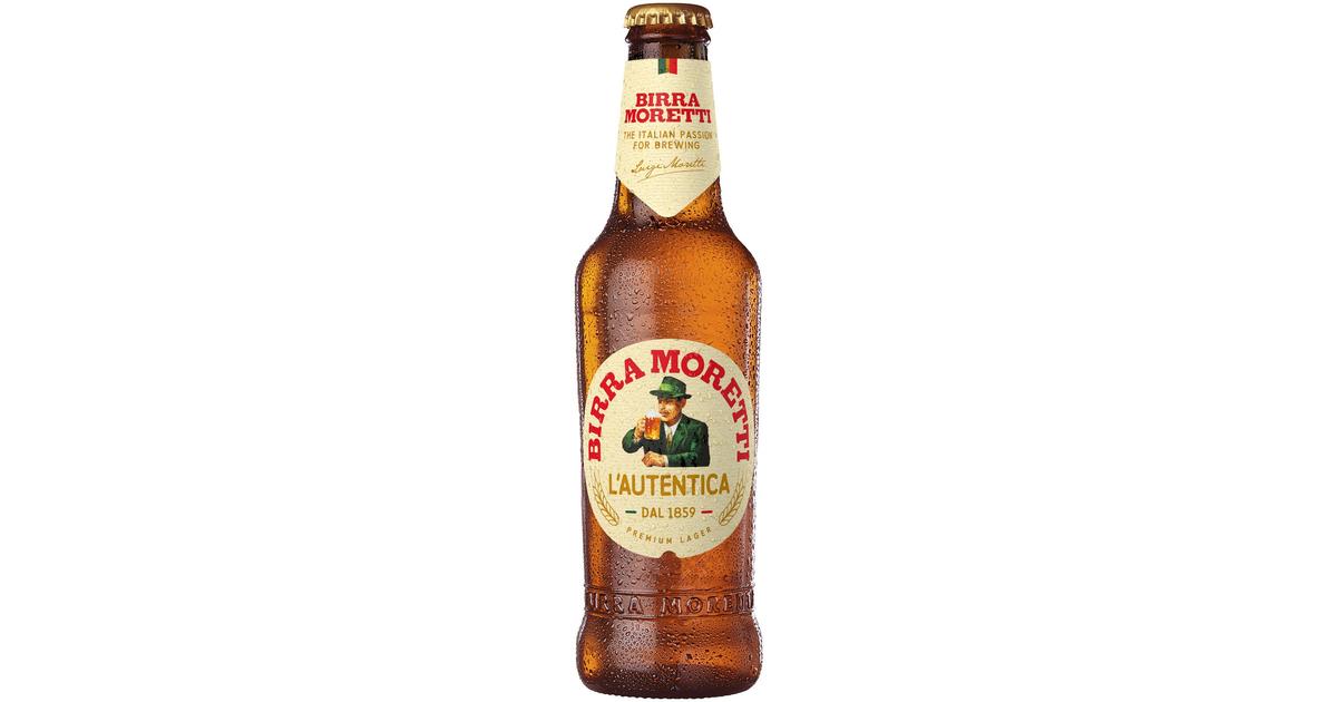 Birra Moretti olut 4,6% 0,33 l | S-kaupat ruoan verkkokauppa