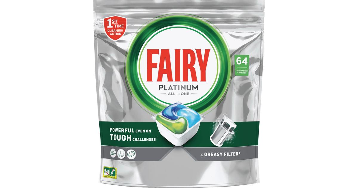 Fairy Platinum All in One Original 64kpl konetiskitabletti | S-kaupat ruoan  verkkokauppa