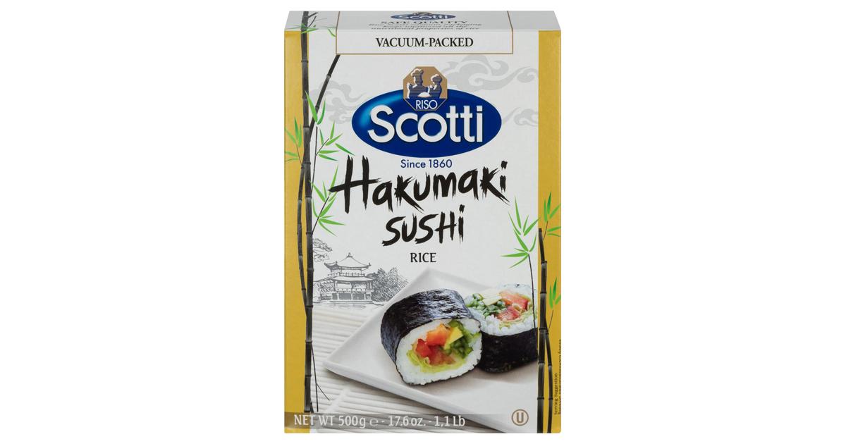 Riso Scotti Hakumaki 500g Sushi riisi | S-kaupat ruoan verkkokauppa