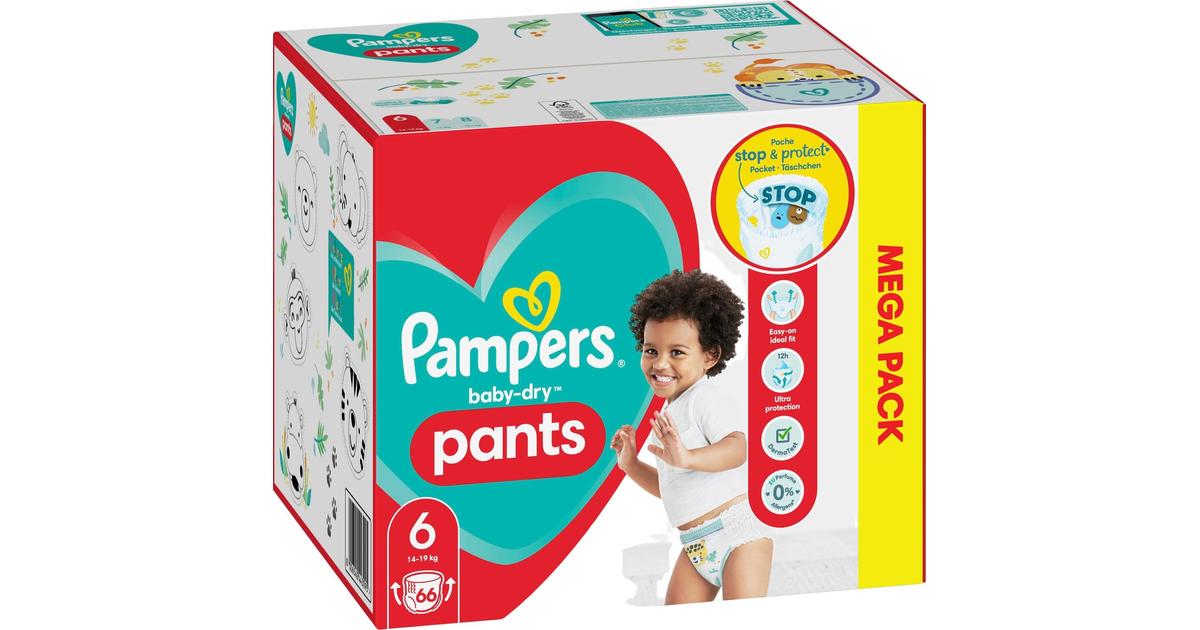 Pampers 66kpl Baby Dry Pants S6 14-19kg housuvaippa | S-kaupat ruoan  verkkokauppa