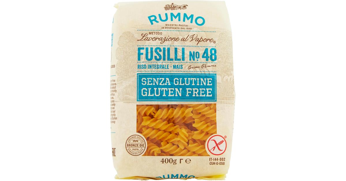 Rummo Gluteeniton fusilli pasta no 48 400g | S-kaupat ruoan verkkokauppa