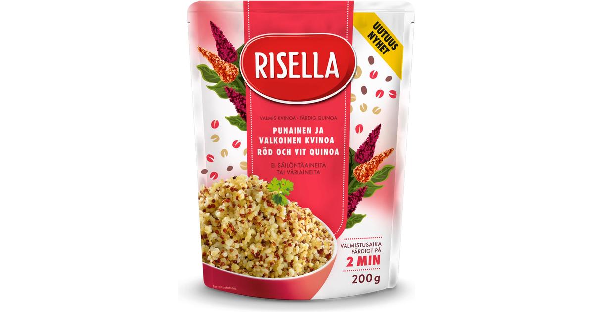Risella valmis punainen & valkoinen kvinoaseos 200g | S-kaupat ruoan  verkkokauppa