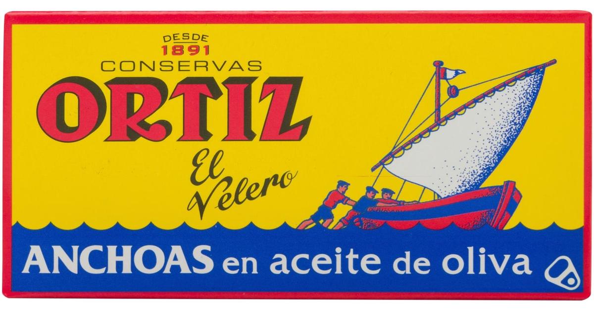 Ortiz Anjovikset Oliiviöljyssä 47,5g | S-kaupat ruoan verkkokauppa