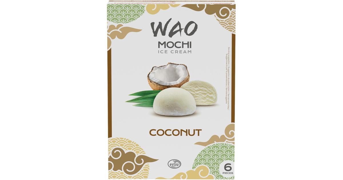 WAO Mochi jäätelö 6x35g kookos | S-kaupat ruoan verkkokauppa