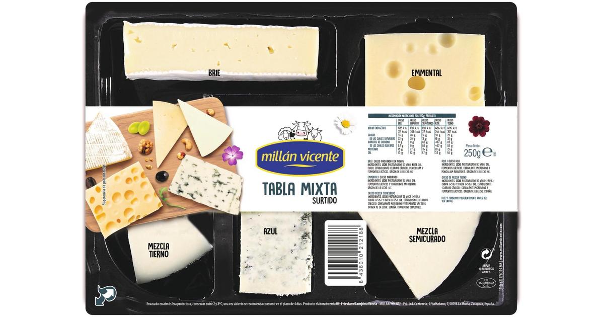 Tabla Mix viiden juusto lajitelma eurooppalaisia juustoja | S-kaupat ruoan  verkkokauppa