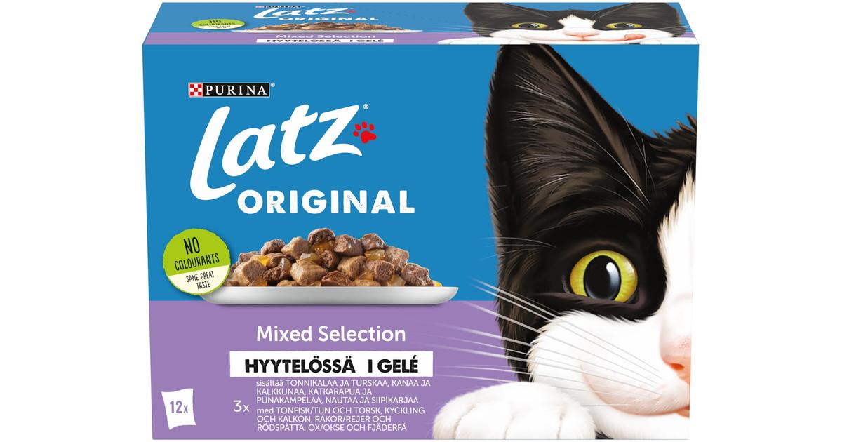 Latz Original 12x85g Mixed lajitelma hyytelössä 4 varianttia kissanruoka |  S-kaupat ruoan verkkokauppa