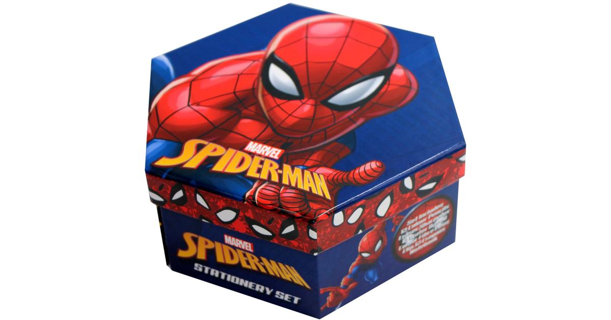 Spider-Man värityssetti 40 os., kuusikulmaisessa laatikossa | S-kaupat  ruoan verkkokauppa
