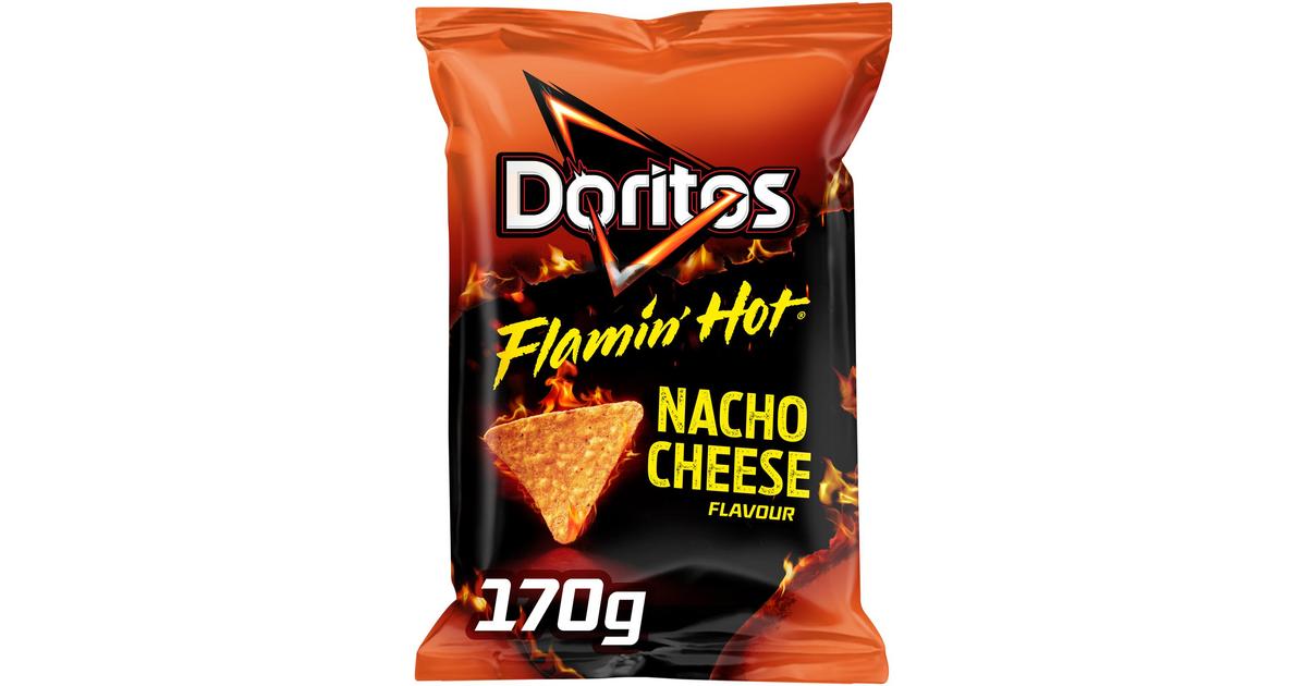 Doritos flaming hot nacho maustettu maissilastu 170g | S-kaupat ruoan  verkkokauppa
