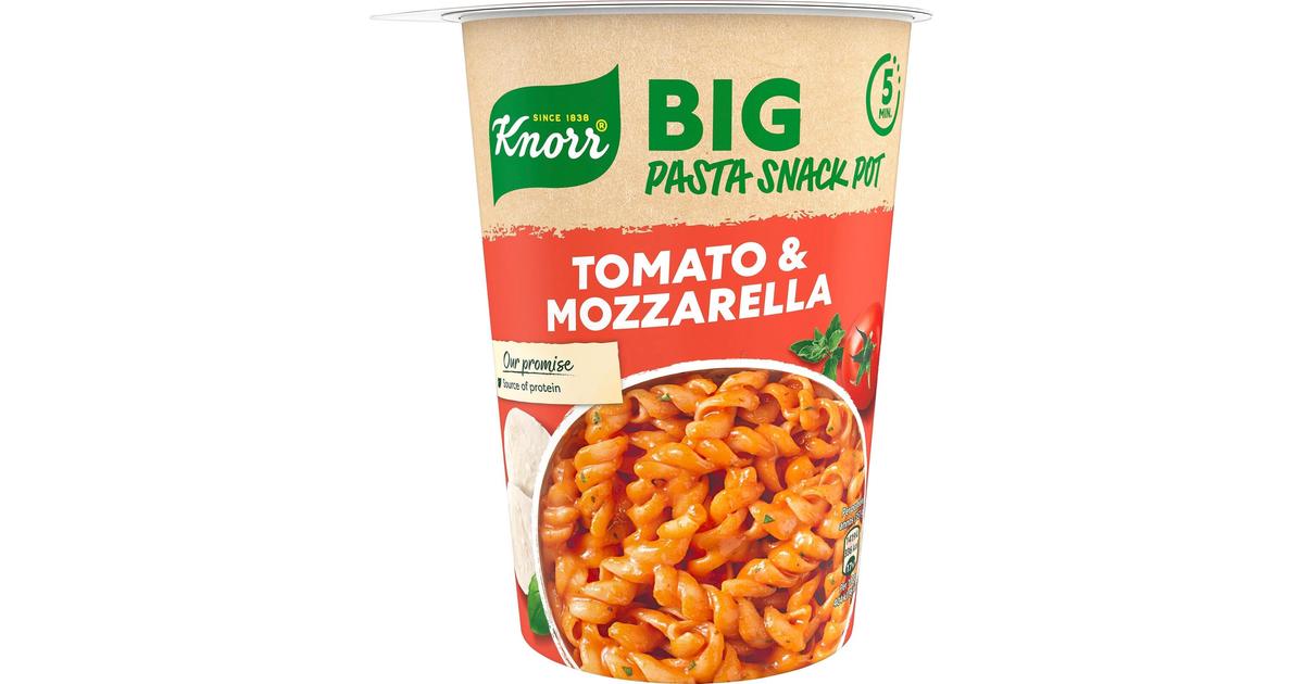Knorr Big Tomaatti & Mozzarella Snack Pot 93 g 1 annos | S-kaupat ruoan  verkkokauppa