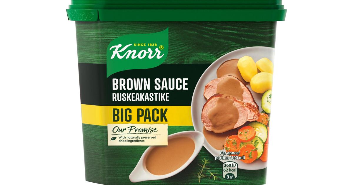 Knorr Ruskeakastike Kastikeaines 217 g 3 L | S-kaupat ruoan verkkokauppa